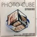 SPINNING Photo Cube HOLDS SIX 3.9" x 3.9" Photos DESK PHOTO HOLDER Barbuzzo   153139727137